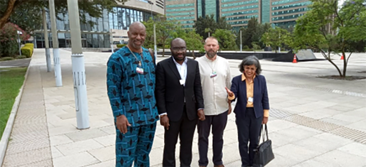 Unisan shares peace education framework at the African Union